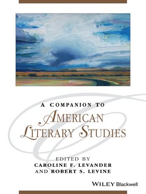 cover image of A Companion to American Literary Studies